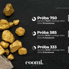 Złoto 585 ile karat? Poznaj prawdę o próbie 14-karatowej
