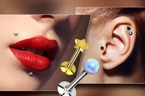 Kolczyki do ust i ucha, gwiazdki, serduszka. Dowiedz się, co to piercing i jakie masz opcje.